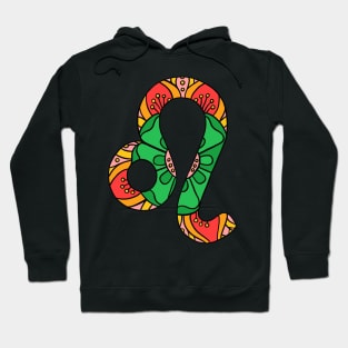 Leo Zodiac Sign Hoodie